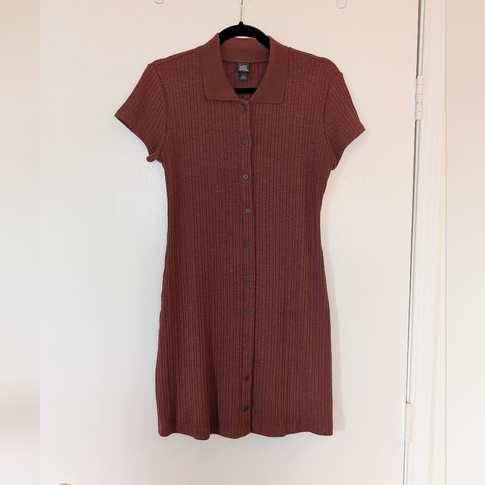 ❌SOLD❌ Wild Fable Collared Sweater Dress